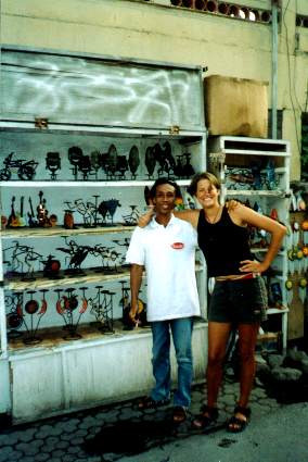 Salesman at Legian
